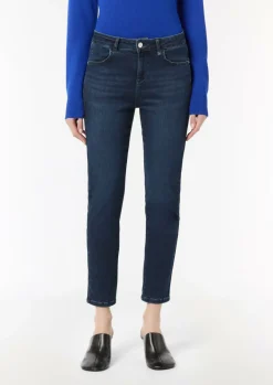 Ankle-Jeans mit Slim Leg-Comma Discount
