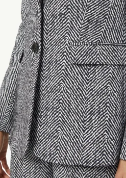 Antaillierter Blazer aus Jacquard-Comma Online