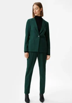 Antaillierter Blazer aus Twill-Comma Clearance