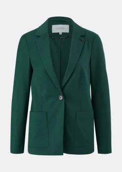 Antaillierter Blazer aus Twill-Comma Clearance