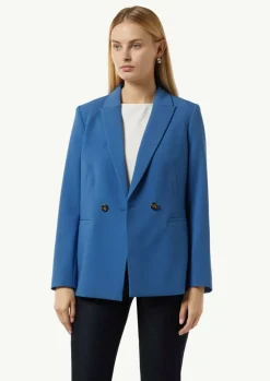 Antaillierter Twill-Blazer-Comma Sale