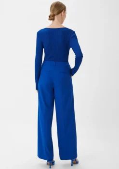 Anzughose mit Wide Leg-Comma Clearance