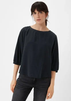 3/4-Arm-Bluse aus Modal-Comma Clearance