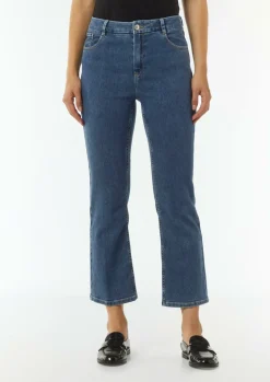 Ausgestellte Ankle-Jeans-Comma Fashion