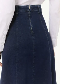 Ausgestellter Jeansrock-Comma Fashion