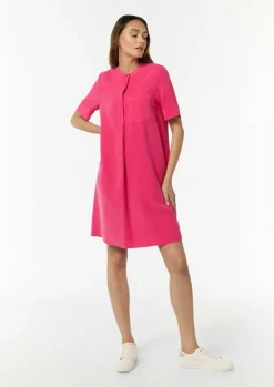 Ausgestelltes T-Shirt-Kleid mit Stickerei-Comma Discount
