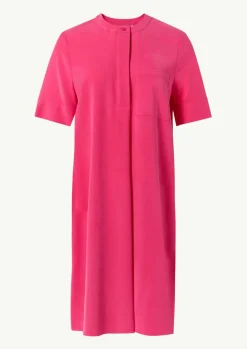 Ausgestelltes T-Shirt-Kleid mit Stickerei-Comma Discount