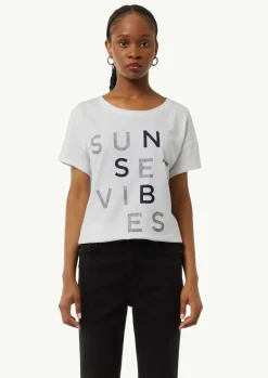 Baumwollshirt im Relaxed-Fit-Comma New