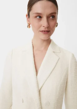 Blazer aus Bouclé-Comma Discount