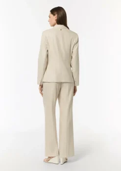 Blazer aus Leinenmix-Comma Outlet