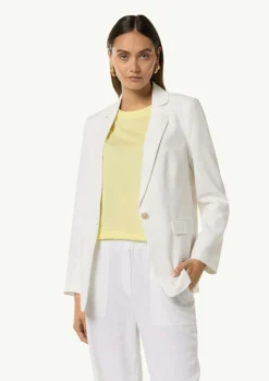 Blazer aus Leinenmix-Comma New