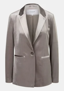 Blazer aus Samt-Comma Discount
