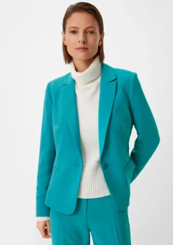 Blazer mit Crêpestruktur-Comma Clearance