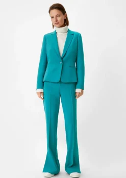 Blazer mit Crêpestruktur-Comma Clearance