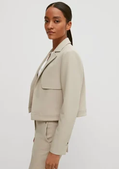 Blazer mit Fischgrat-Muster-Comma Discount