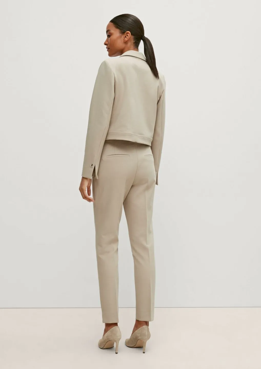 Blazer mit Fischgrat-Muster-Comma Discount