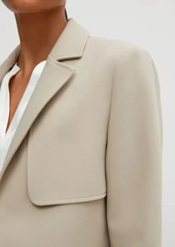 Blazer mit Fischgrat-Muster-Comma Discount