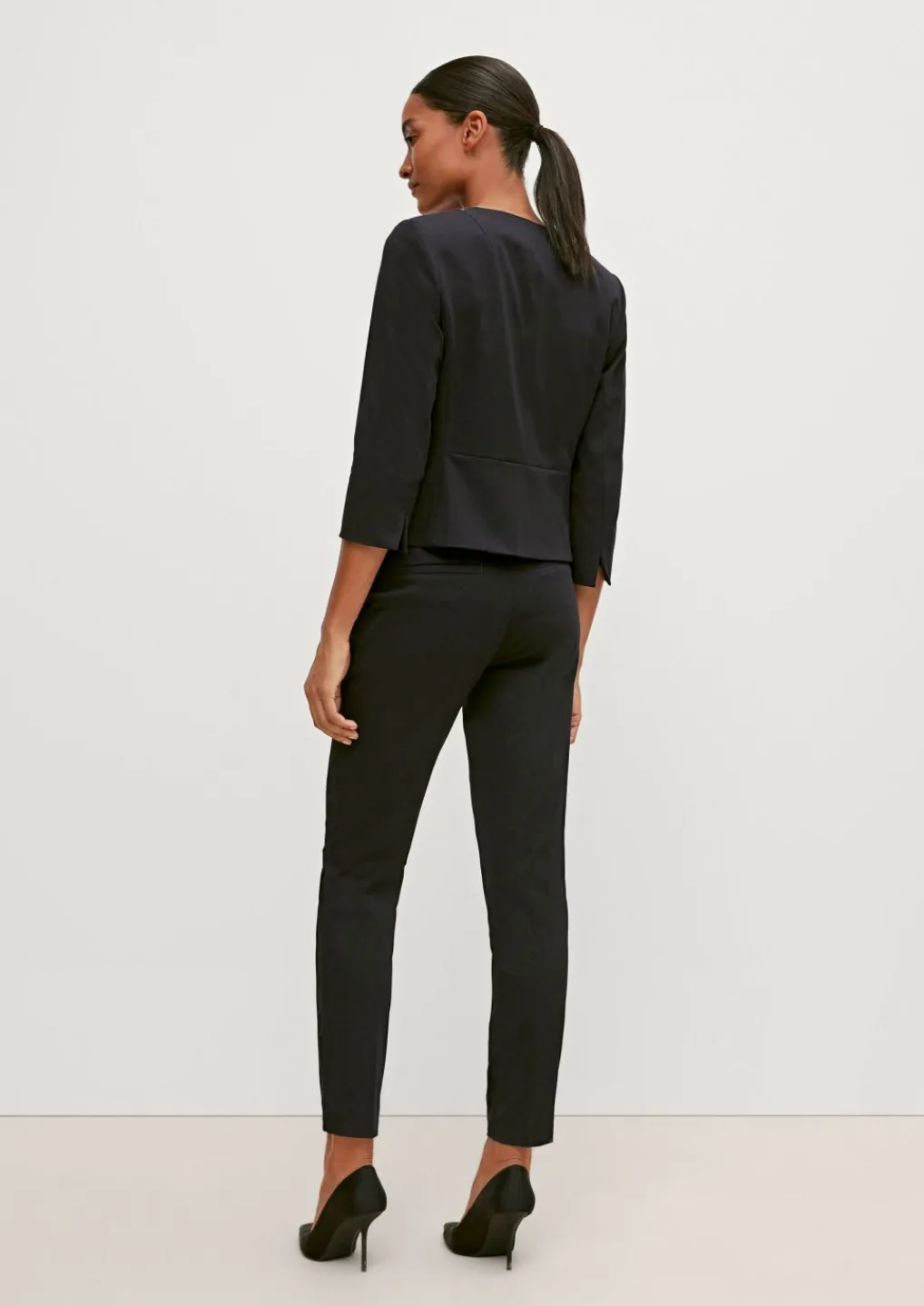 Blazer mit kurzem Schnitt-Comma Outlet