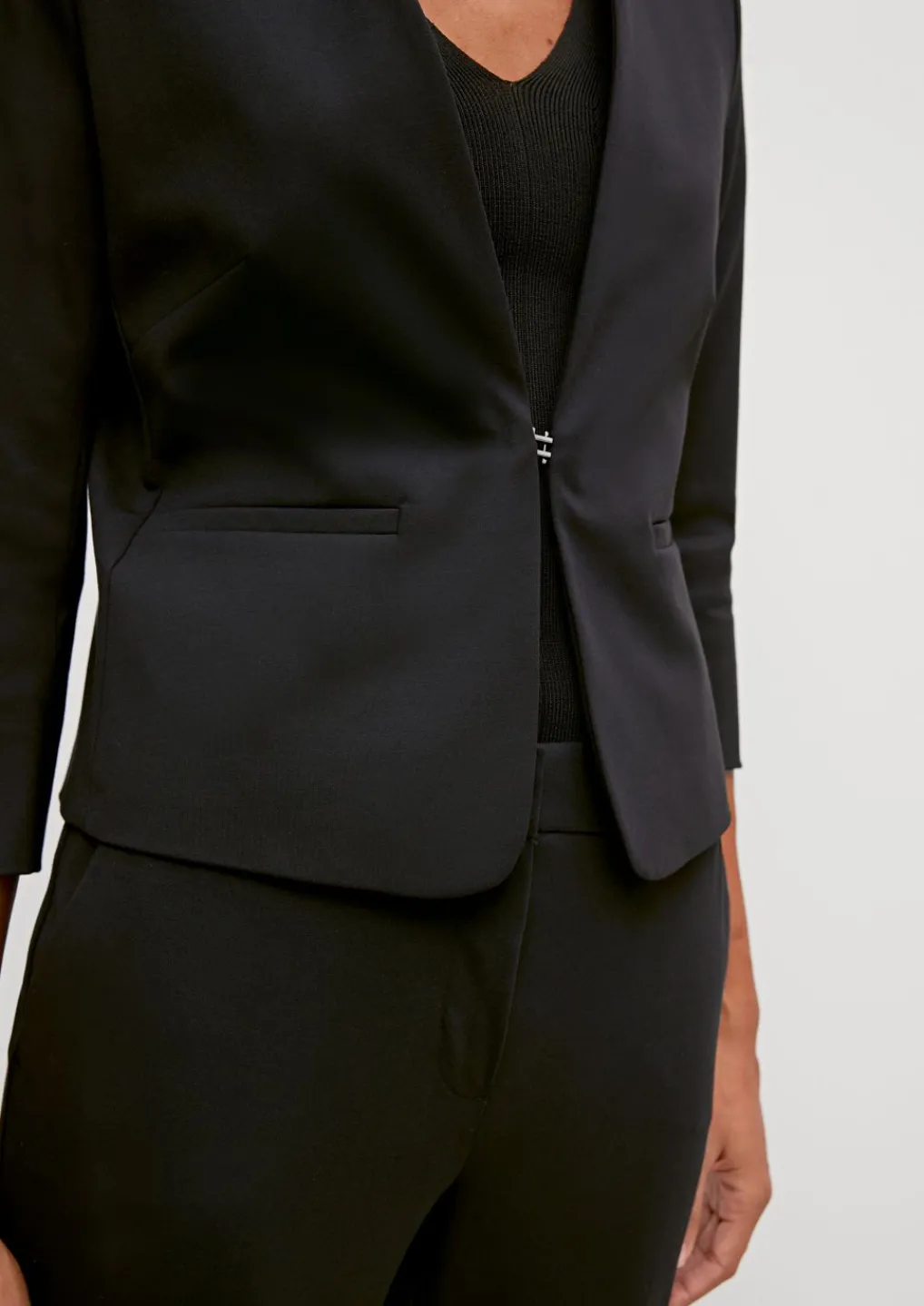 Blazer mit kurzem Schnitt-Comma Outlet