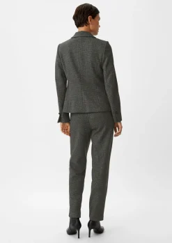 Blazer mit Pepita-Muster-Comma Hot