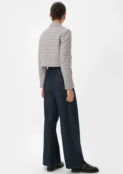 Blazer mit Strickmuster-Comma Outlet