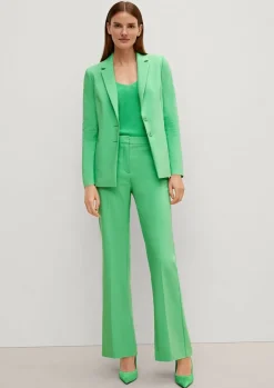 Blazer mit taillierter Passform-Comma Fashion
