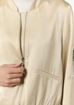Blouson aus Satin-Comma Outlet