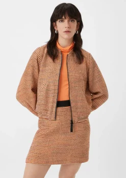 Blouson-Jacke aus Bouclé-Comma Discount