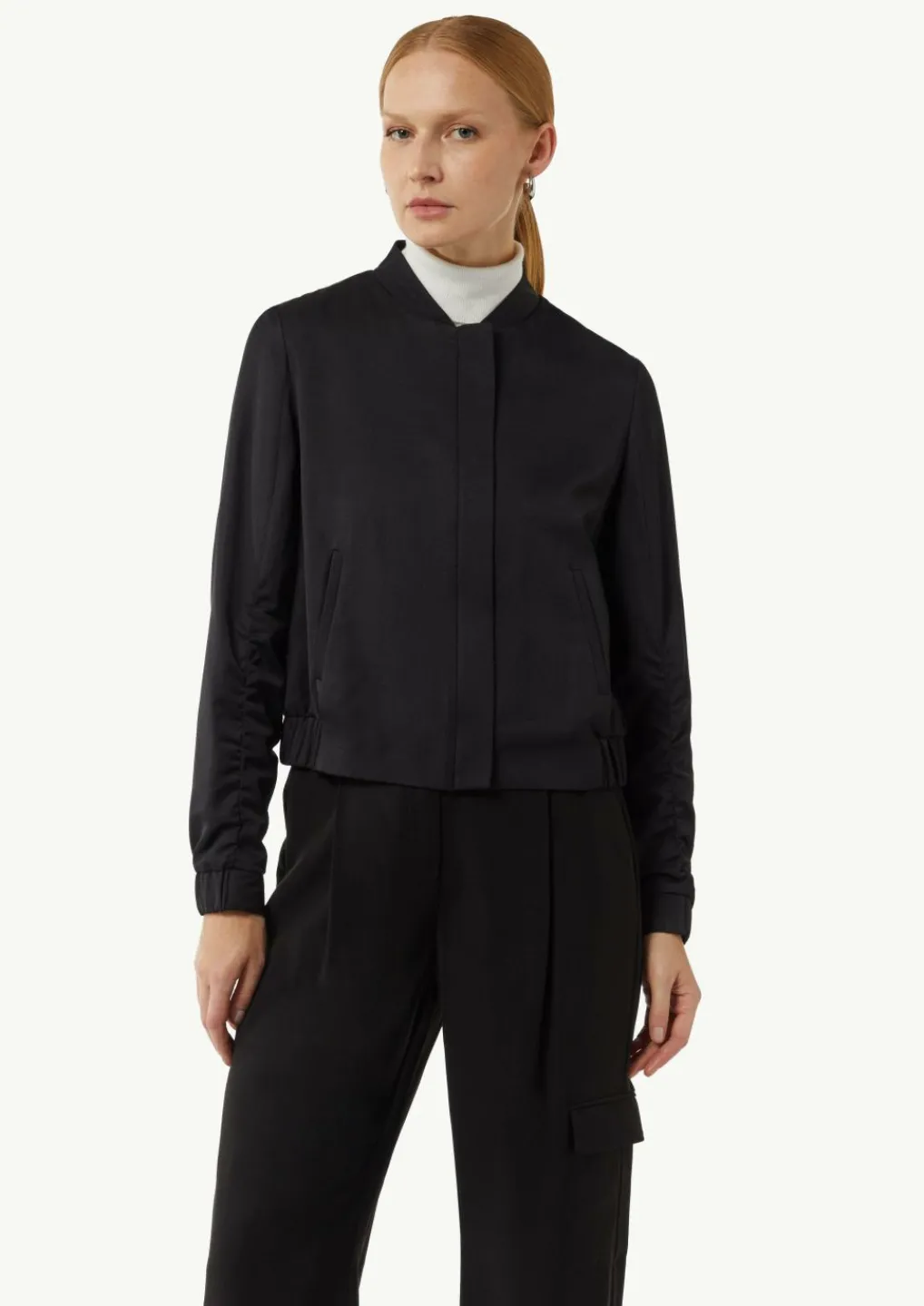 Blouson mit Raffungsdetails am Ärmel-Comma Online