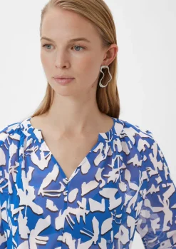 Bluse aus Chiffon-Comma Hot