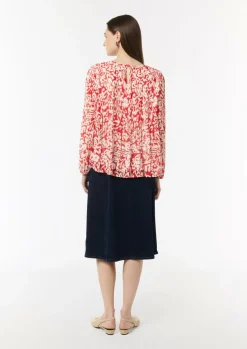 Bluse aus Chiffon-Comma Sale