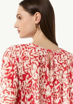 Bluse aus Chiffon-Comma Sale