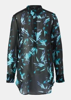 Bluse aus Chiffon-Comma Fashion