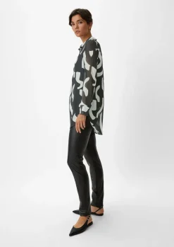Bluse aus Chiffon-Comma Hot