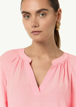 Bluse aus Crêpe-Comma New