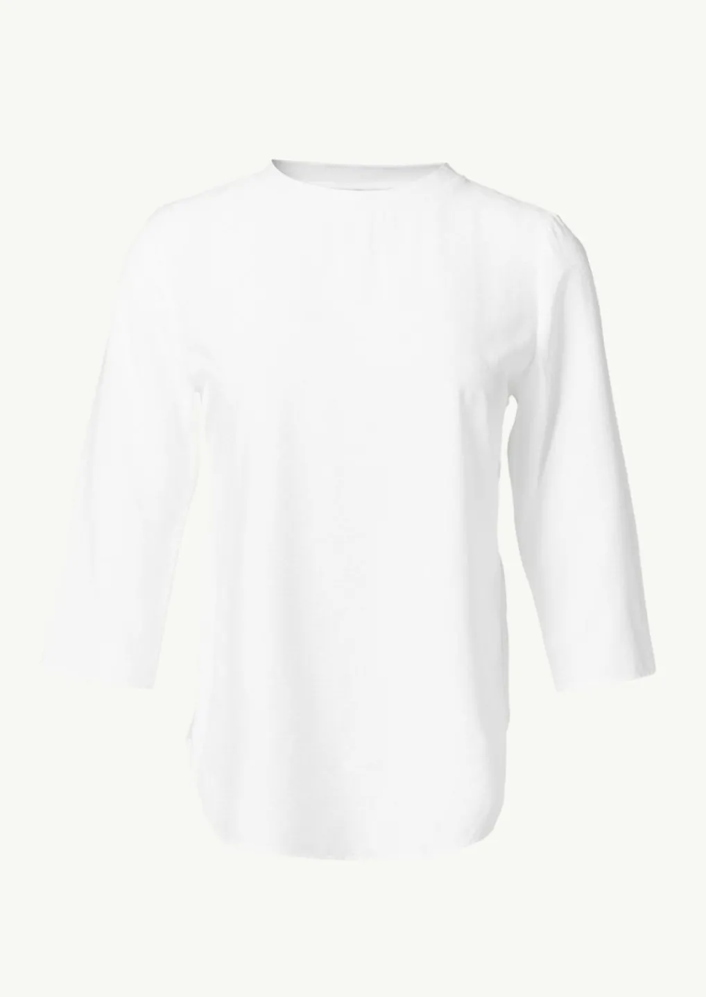 Bluse aus Jacquard mit T-Shirt-Ausschnitt-Comma Sale