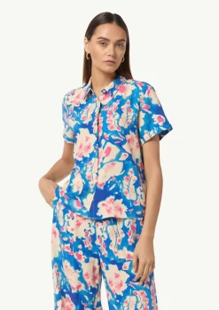 Bluse aus Leinenmix-Comma Clearance