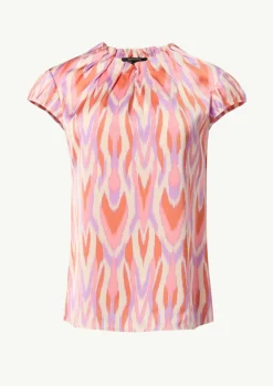 Bluse aus Satin-Comma Outlet