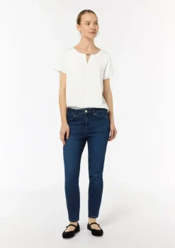 Bluse aus Satin-Comma New