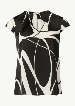 Bluse aus Satin-Comma New