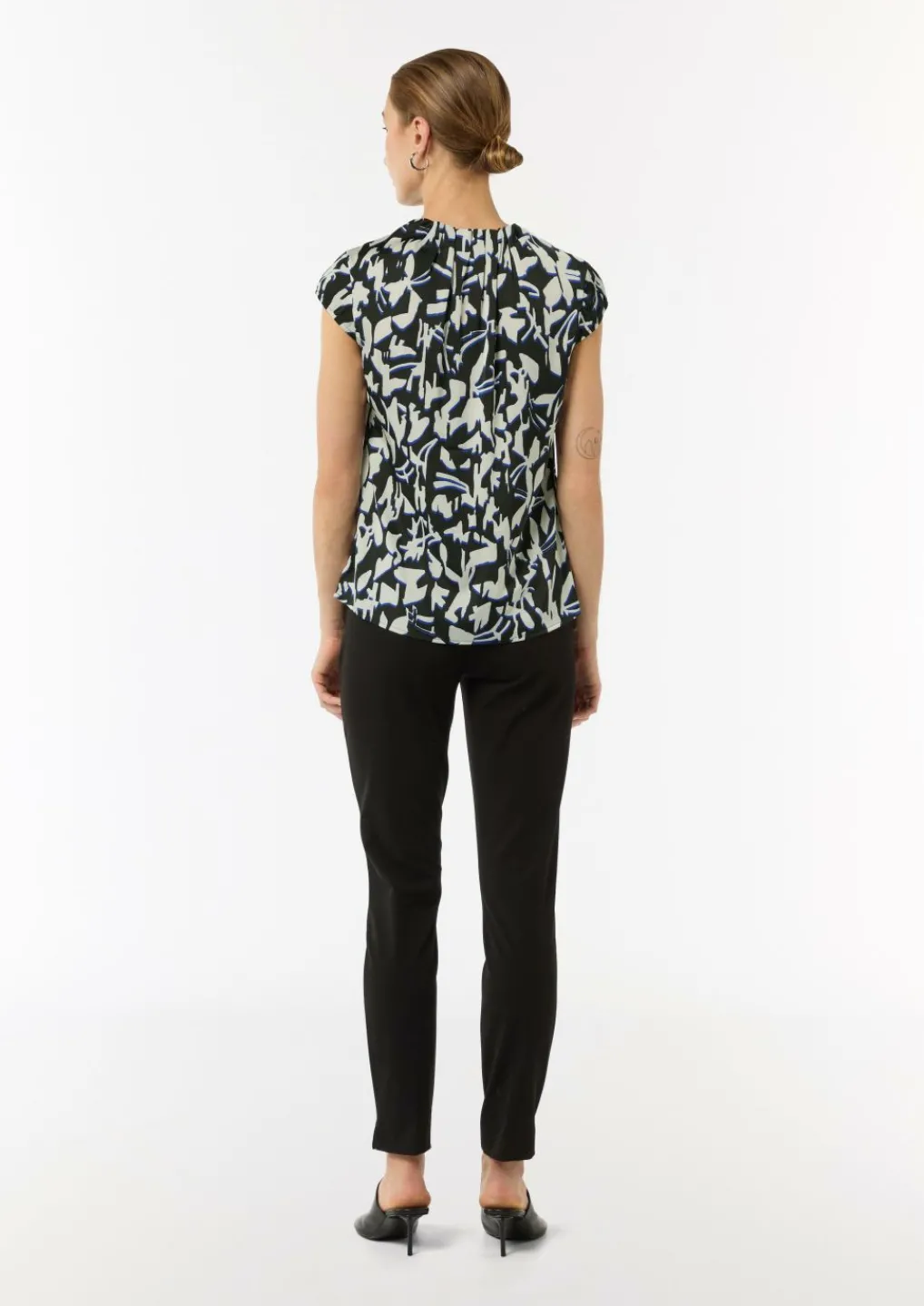 Bluse aus Satin-Comma Sale