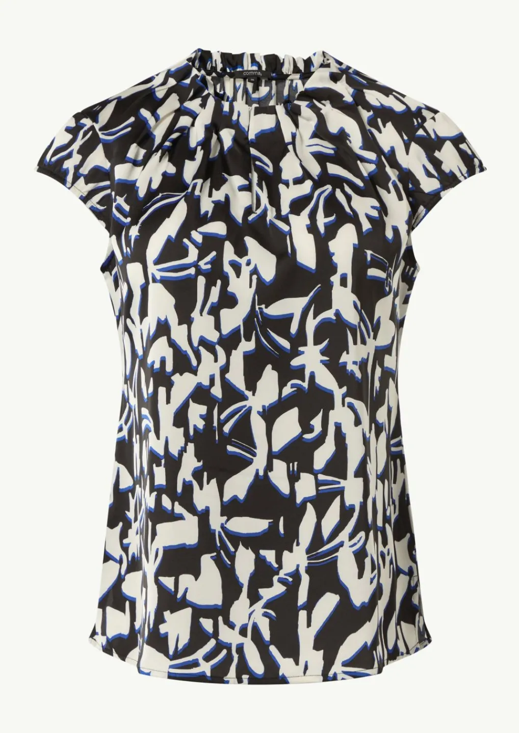 Bluse aus Satin-Comma Sale