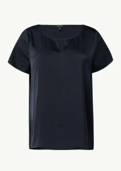 Bluse aus Satin-Comma Sale