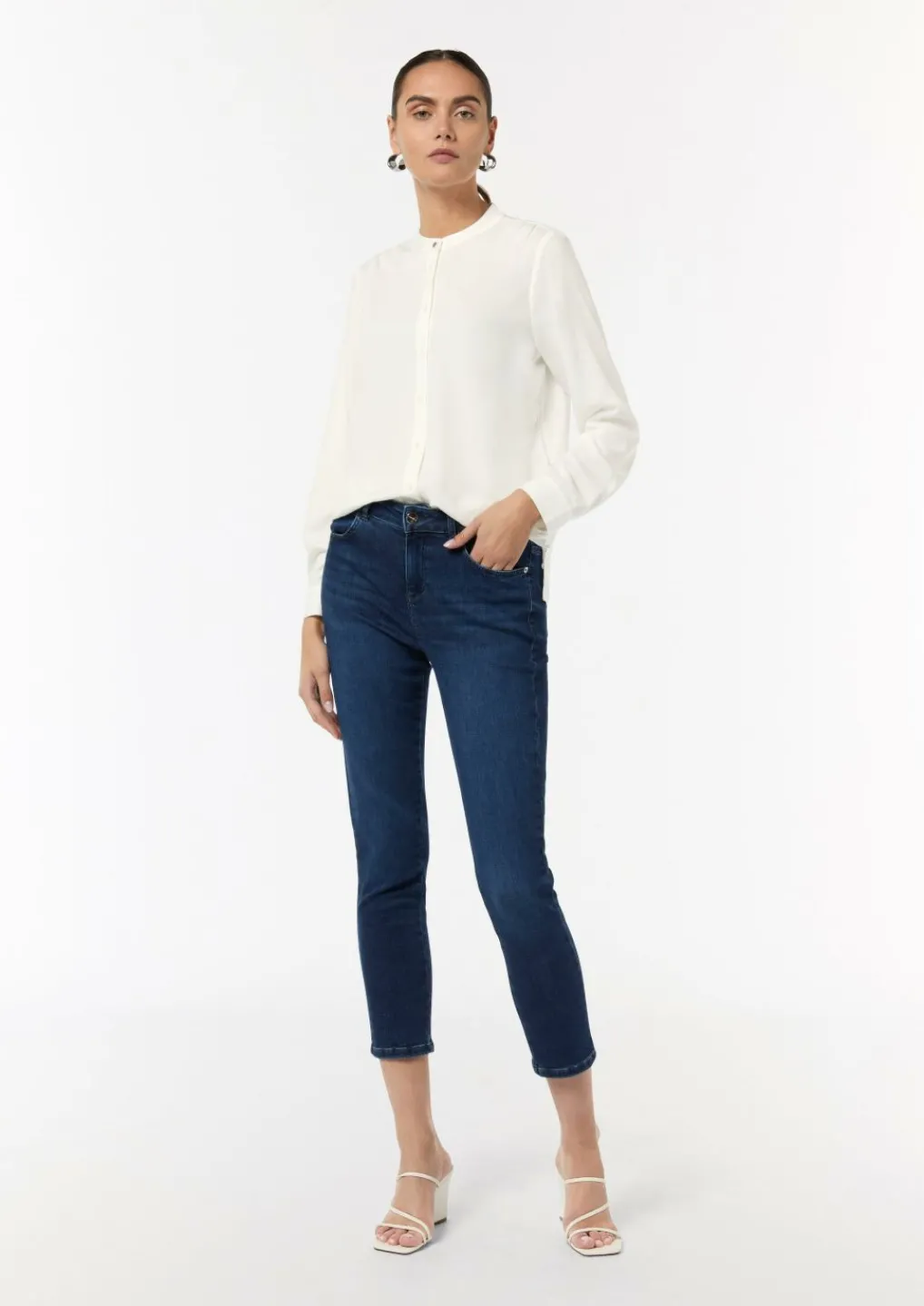 Bluse aus Viskosemix-Comma Discount