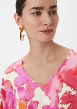 Bluse mit Fledermausärmeln-Comma Clearance