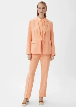 Bluse mit Knopfleiste-Comma Fashion