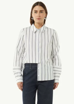 Bluse mit Nahtdetail am Ärmel-Comma Outlet
