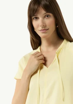 Bluse mit Raglanärmeln und Logotape-Comma Best