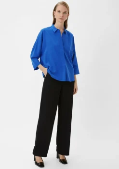 Bluse mit 3/4-Ärmeln-Comma Best