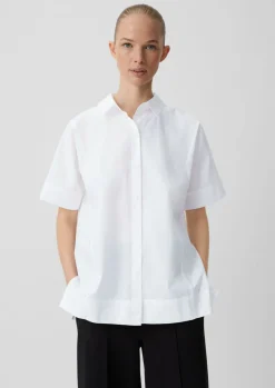 Bluse mit Stickerei-Detail-Comma New
